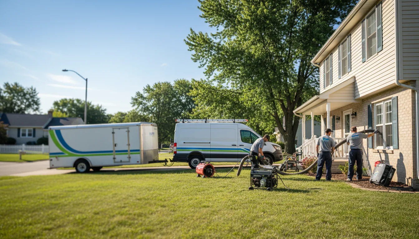 Flooded Basement Restoration And Cleanup With Repair in Western, NE near me